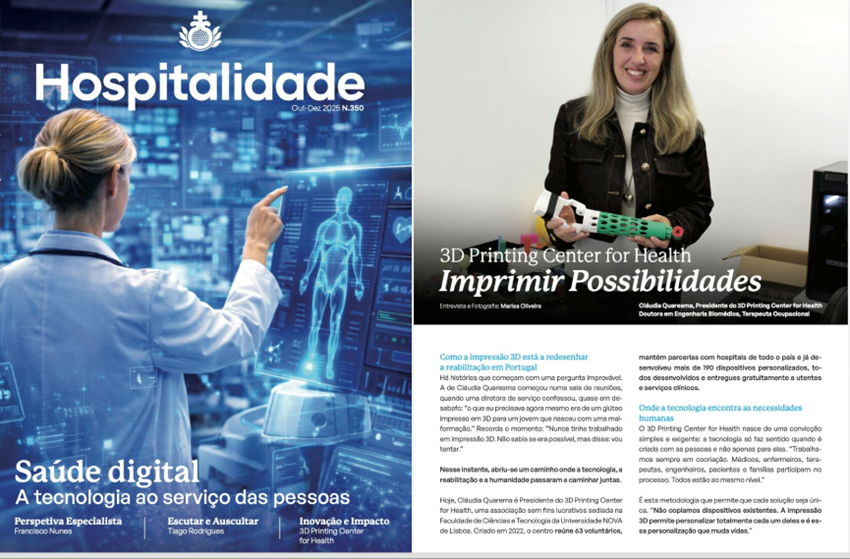 Revista Hospitalidade 350 | Saúde Digital – A tecnologia ao serviço das pessoas